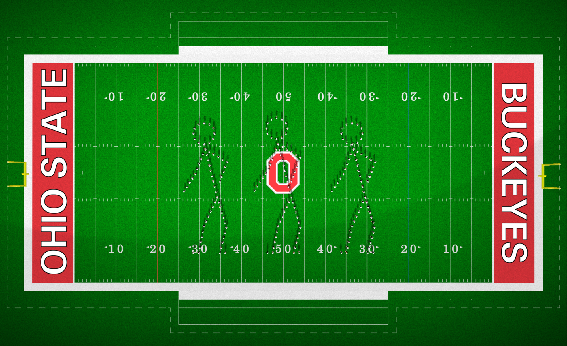 Pygraphics, Inc. Pyware 3D Drill Design software for marching ensembles.
